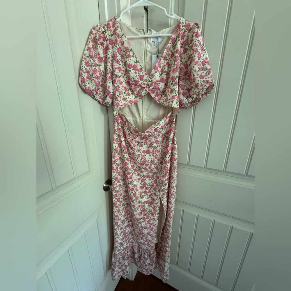 SUGARLIPS- floral maxi dress